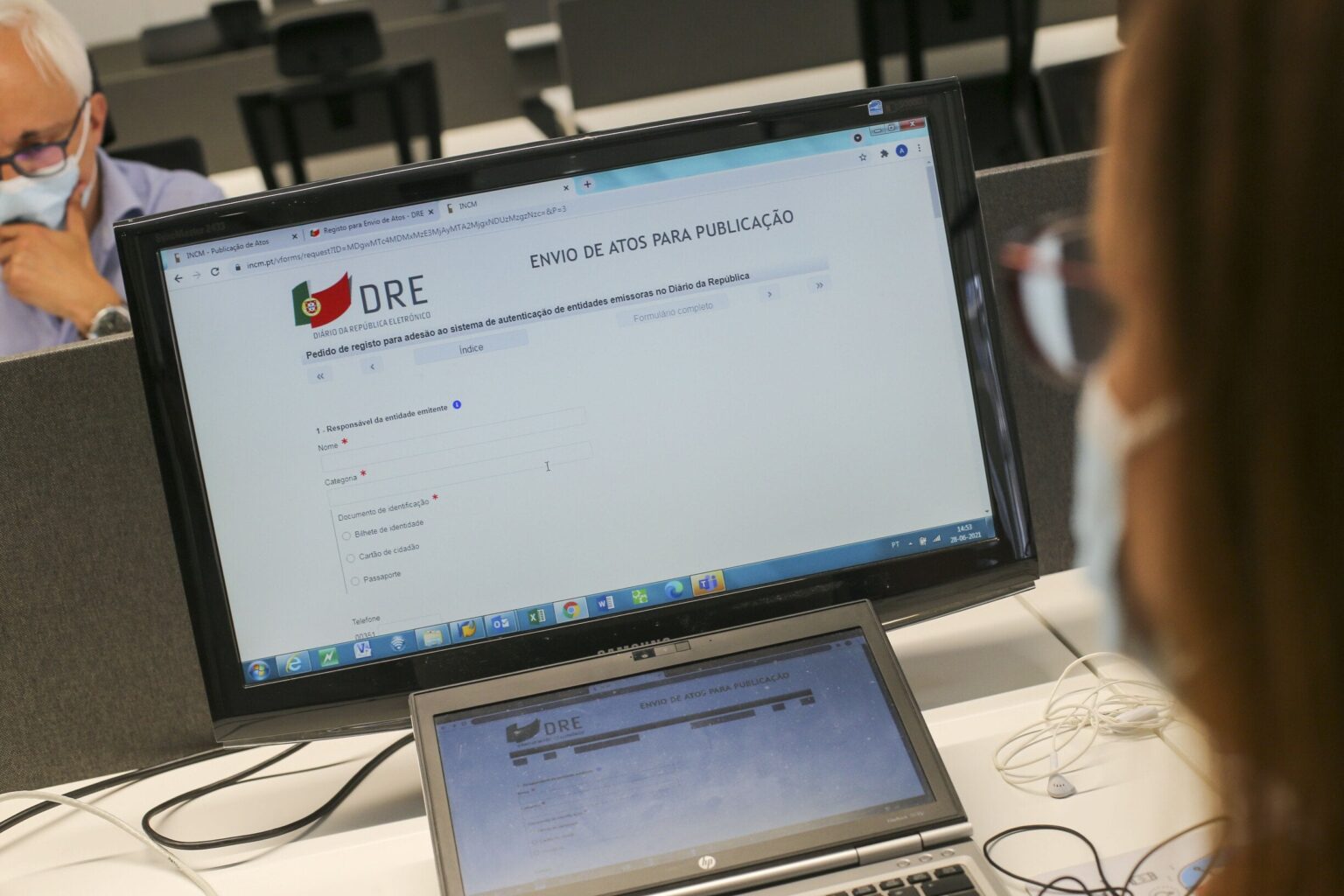 "Lia", das KI -Tool, mit dem die Gesetze in "Diário da república" konsultiert werden können.