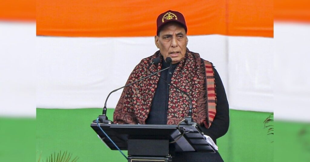 Pakistan muss die Terrorinfrastruktur in POK abbauen: Rajnath Singh