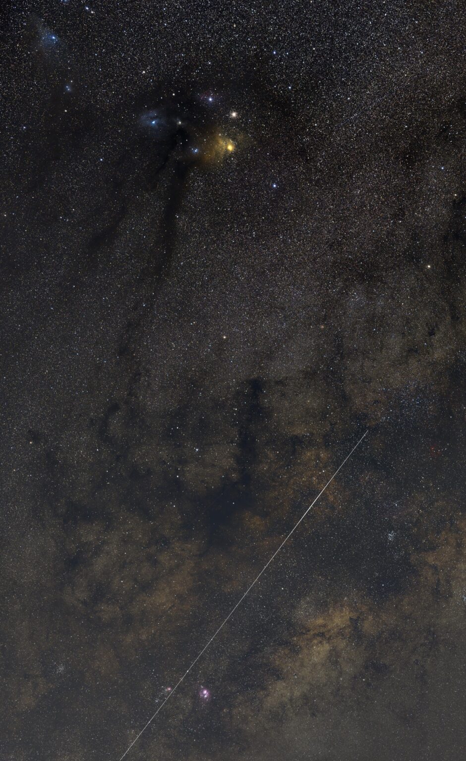 Das Hubble -Weltraumteleskop fotobombiert mein Milchway -Bild.