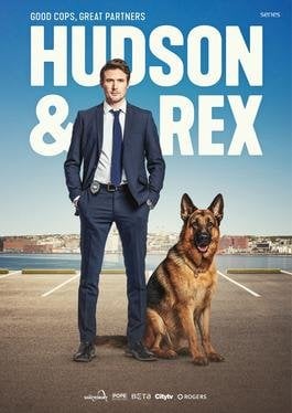 TIL: Es gibt eine aktuelle kanadische Serie Hudson & Rex, die auf Kommissar Rex basiert, und der Hund ist ein Nachkomme des originalen Rex