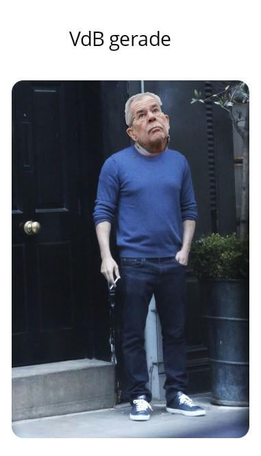 VdB gerade in der Hofburg