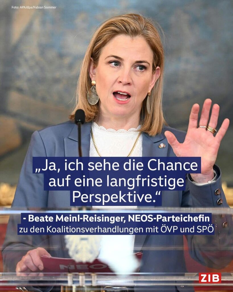 Ich verstehe ÖVP und SPÖ - nur was hat sich für die Neos gravierendes geändert, dass sie jetzt auf einmal doch können?
