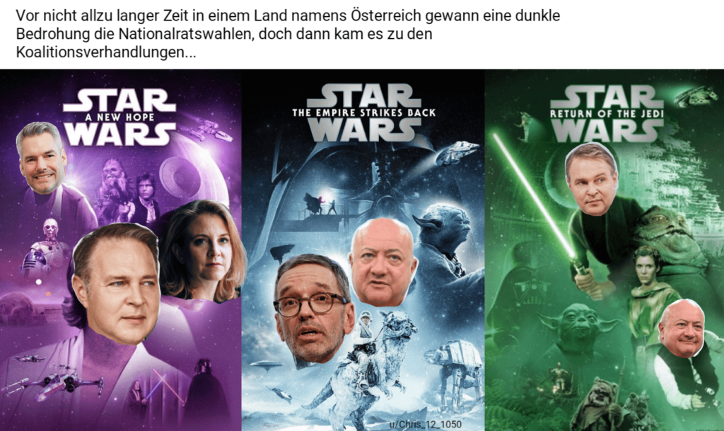 Star Wars gegen Österreich