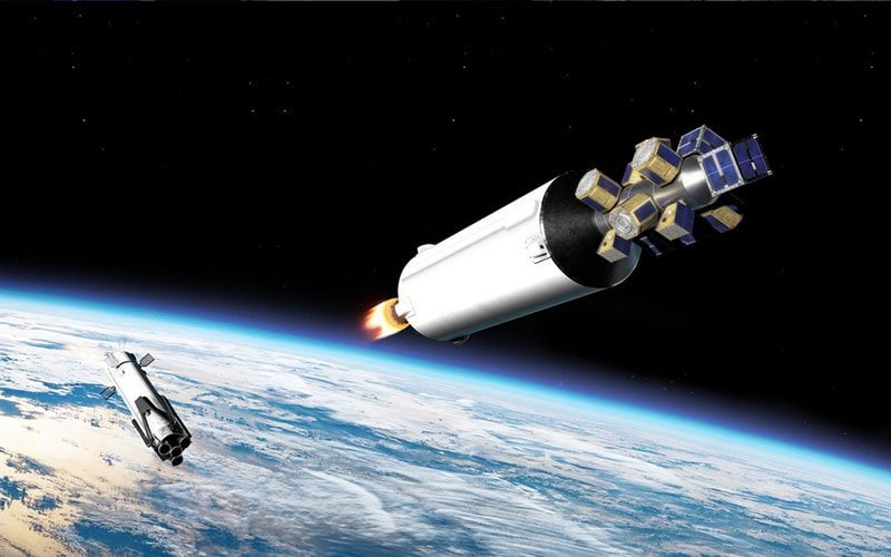 CNEs zur Entwicklung einer wiederverwendbaren oberen Bühne für schwere Rakete