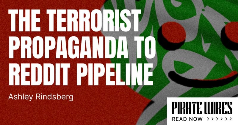 Die Terroristenpropaganda zur Reddit -Pipeline