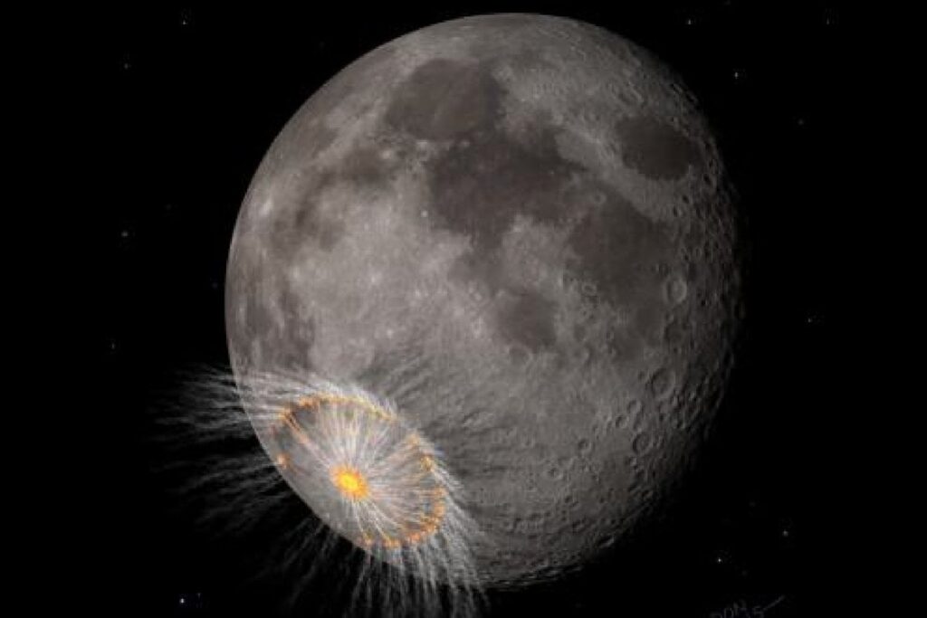 Asteroid, der auf die Erde zu gehen könnte, könnte in den Mond einschlagen, sagen Wissenschaftler