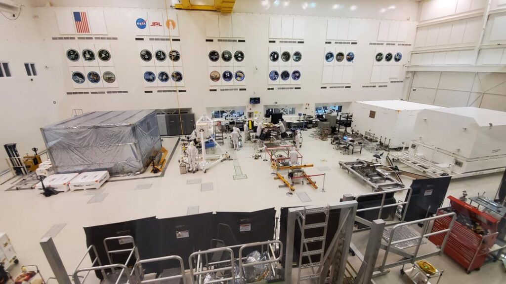 Ausdauer Rover wird 2020 bei JPL gepackt