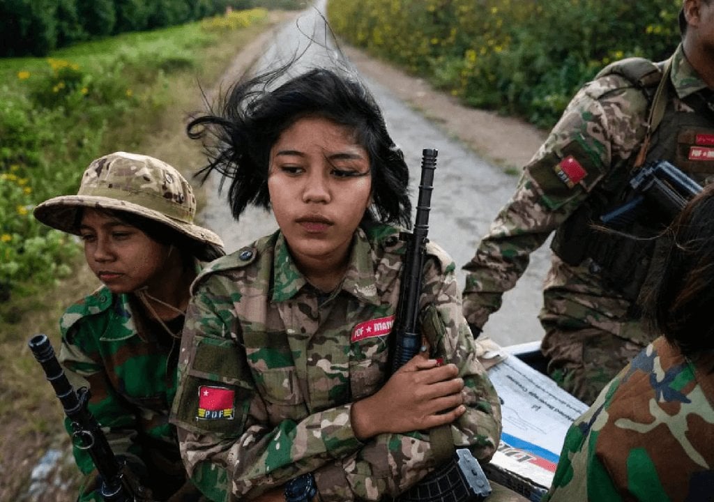 Vier Jahre in: Wo Myanmars Bürgerkrieg jetzt steht