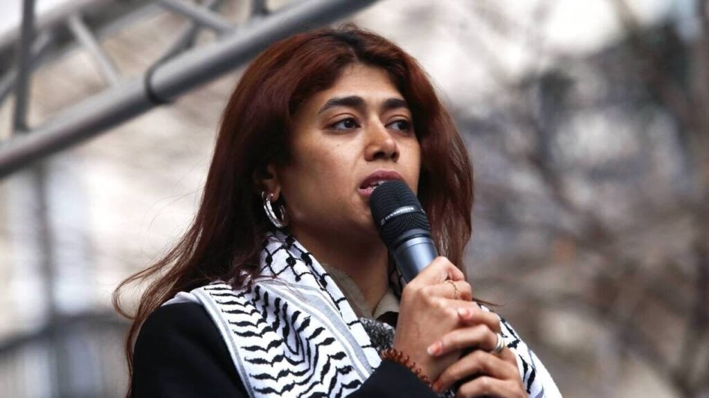 MEP Rima Hassan erwartet für einen Besuch, unterdrückte bei seiner Ankunft in Israel