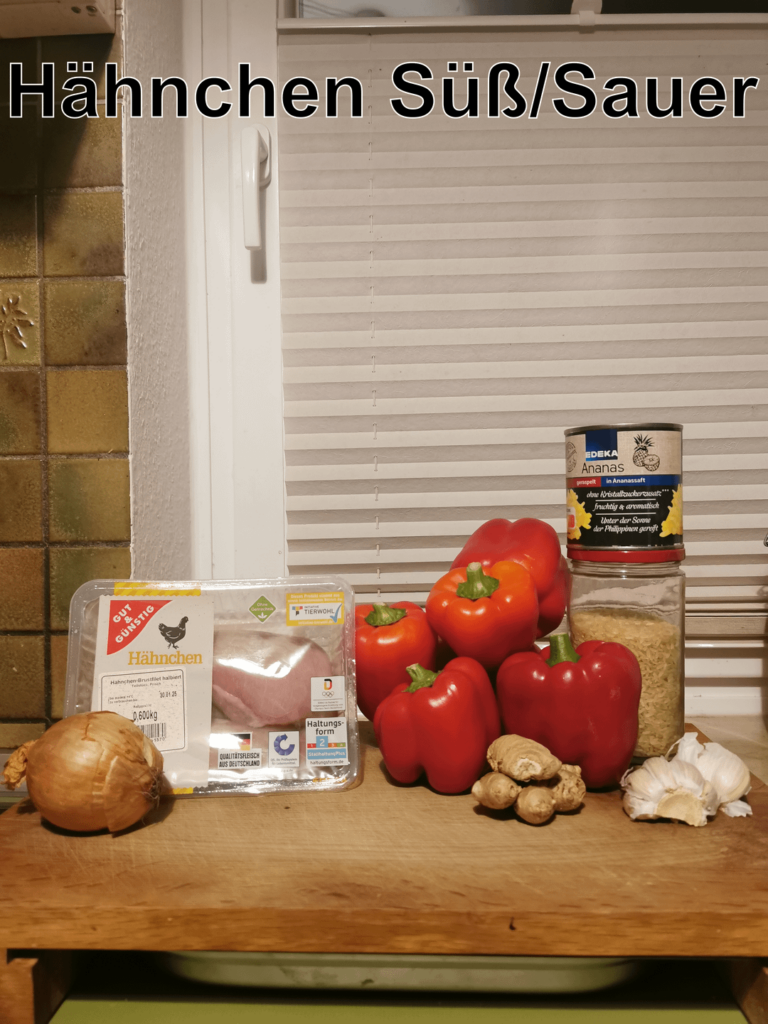 Mealprep KW 5 (Hähnchen Süß/Sauer)