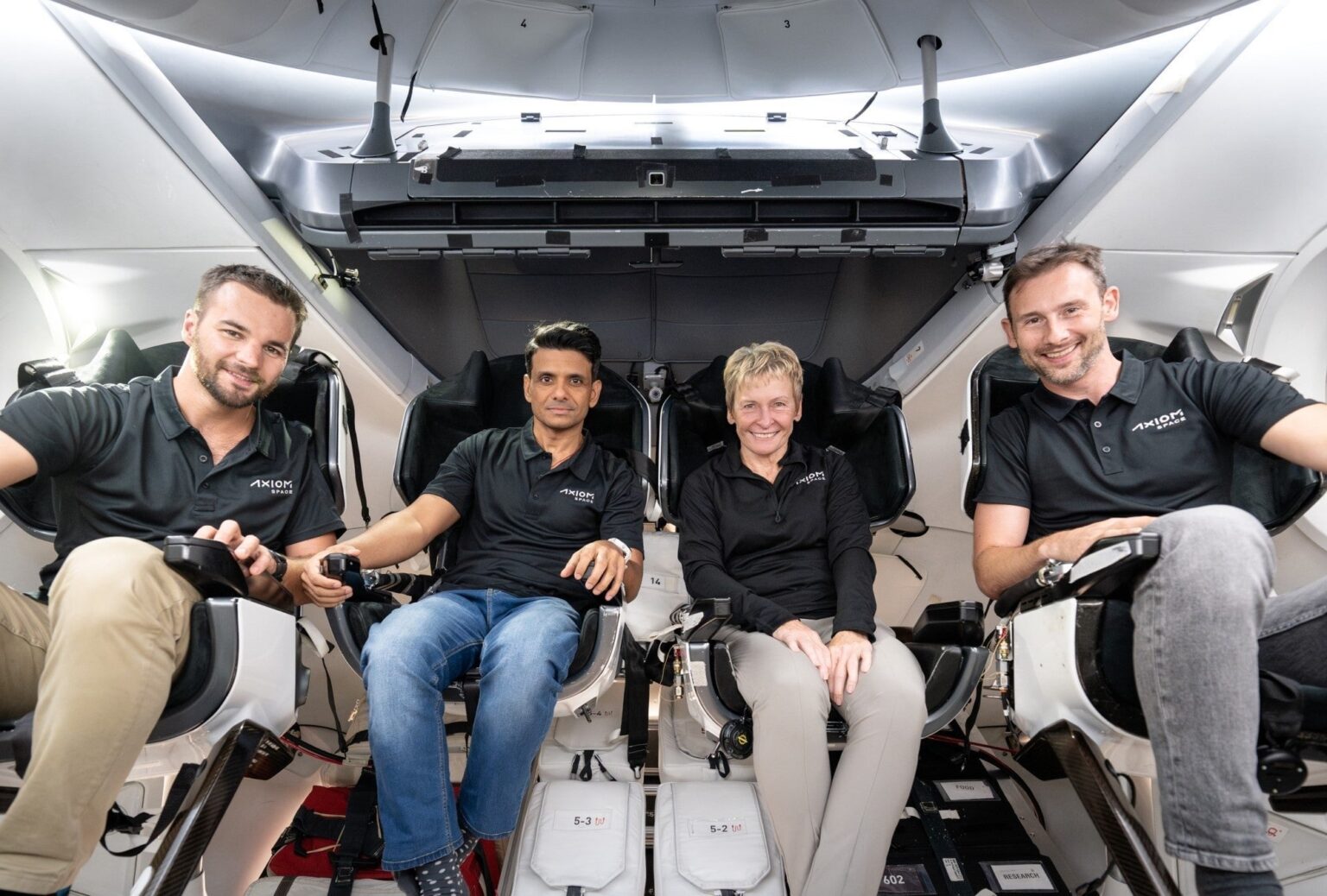 Die NASA bestätigt die Besatzung für private Axiom Mission 4 an die multinationale Crew ISS umfasst Astronauten aus den USA, Indien, Polen und Ungarn.