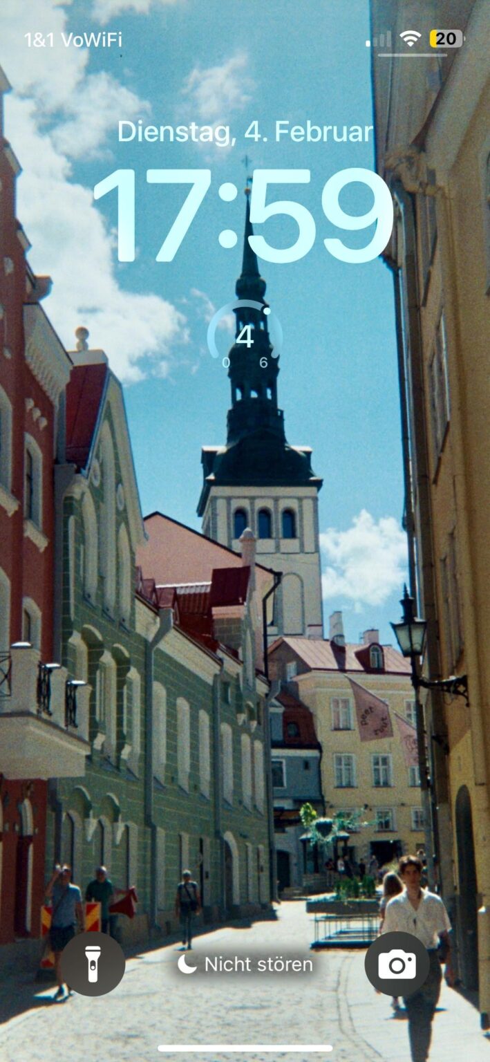 Schönes Bild von Tallinns Altstadt Schönes Bild von Tallinns Altstadt