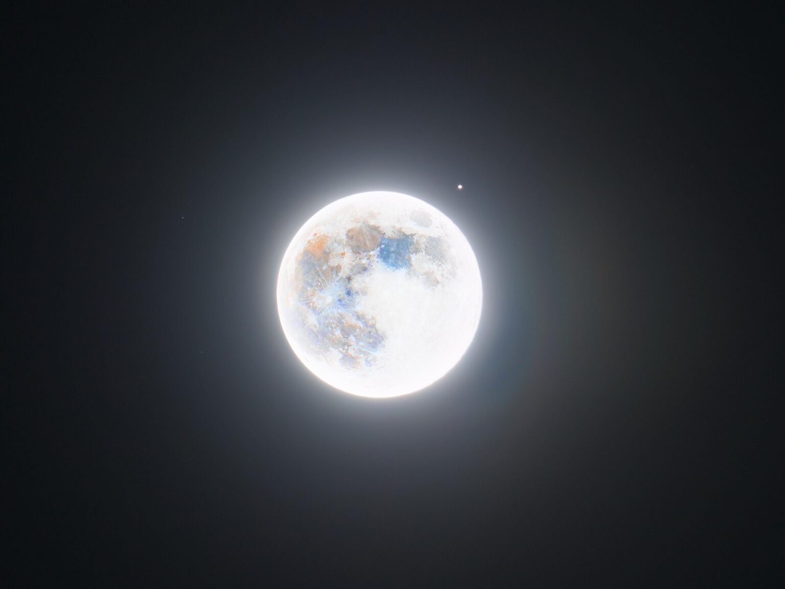 Der volle Wolfmond & Mars