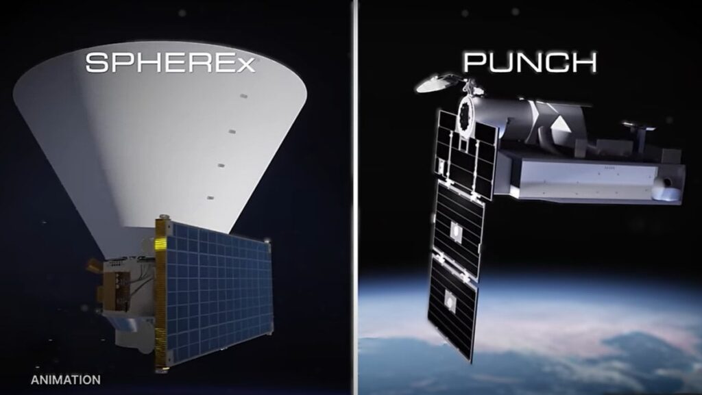 2 NASA -Missionen werden diesen Freitag auf einer SpaceX -Rakete Fahrgemeinschaften machen, um den Kosmos zu kartieren 2 NASA -Missionen werden diesen Freitag auf einer SpaceX -Rakete Fahrgemeinschaften machen, um den Kosmos zu kartieren
