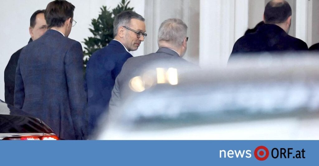Koalitionsgespräche von FPÖ und ÖVP geplatzt