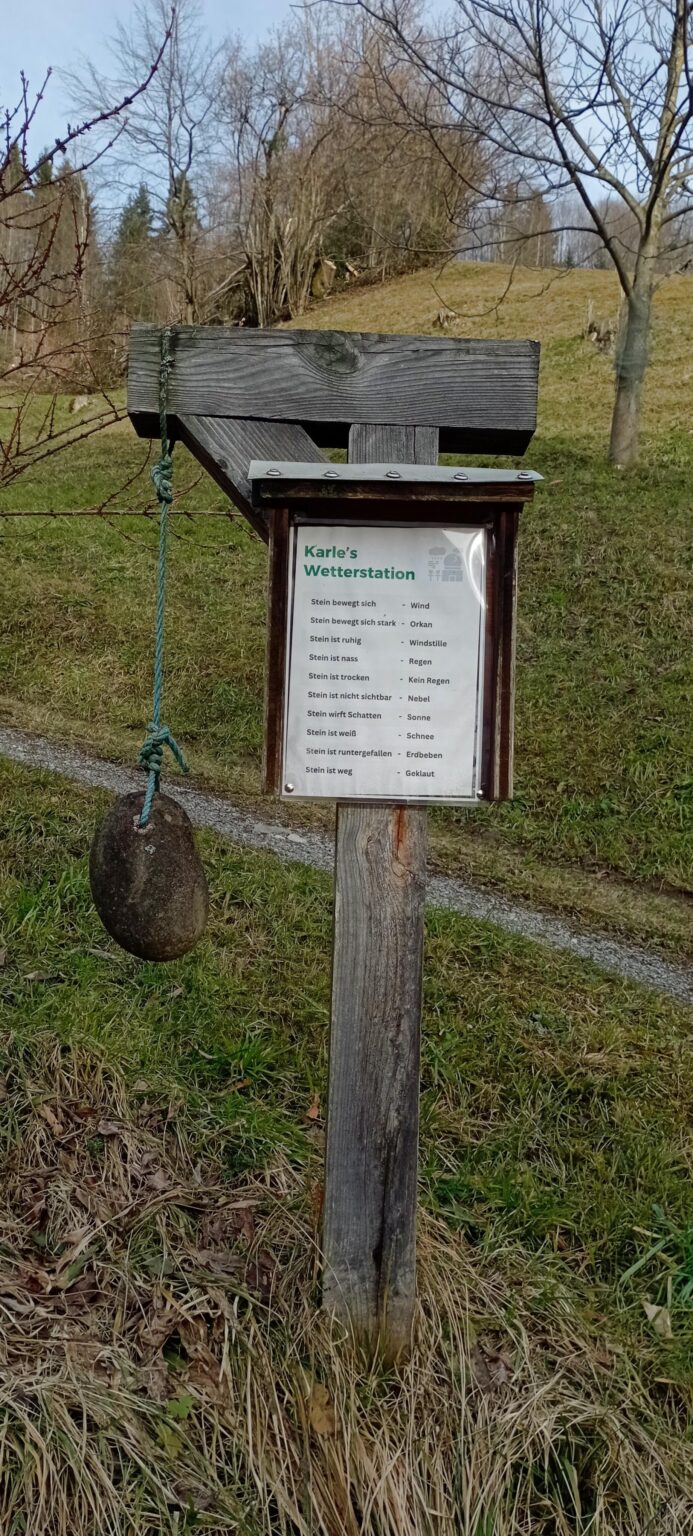 Stein Wetterstation :)