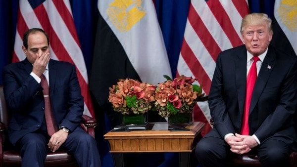 Ägypten: Sisi 'Verschreibt Washington -Besuch nach Trump Aid Bedrohungen'