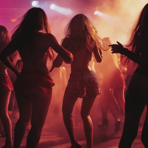 Bevor er in der Landbar geschlagen wurde: Frauen in den Mikrokrise der Mikro -gekleideten Frauen der Städte boten freundlich Sex an