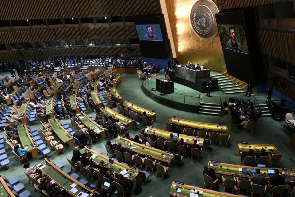UN übernimmt die Resolution der Ukraine zur Verurteilung der Russlands Invasion - US, Russland, Weißrussland, Ungarn und Israel stimmen gegen