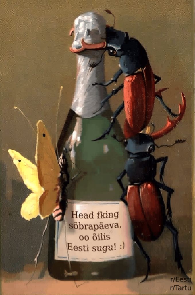 Lieber Valentinstag R/Estnian R/Tartu R/Women's Stories et al. :)
