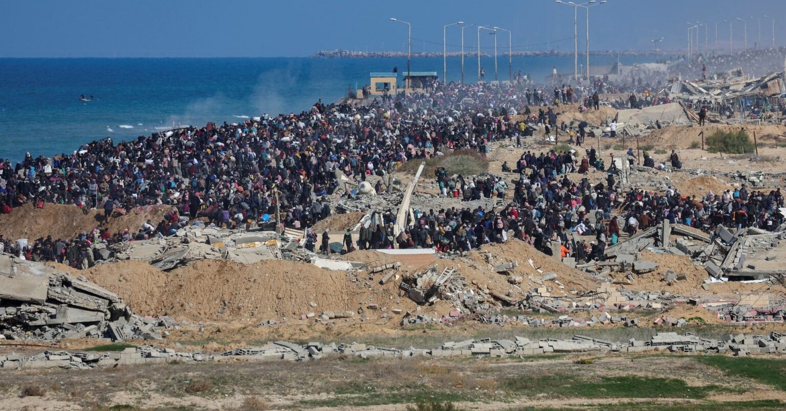 Trump sagt, Israel würde Gaza nach dem Kampf übergeben, keine US -Truppen benötigen
