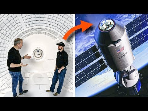 Das Rennen, um die ISS | zu ersetzen Die amerikanisch gefertigte Raumstation von Vast