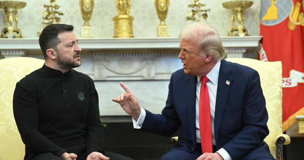 „Wir müssen seine Einstellung ändern“: Im Weißen Haus wird der Austausch zwischen Trump und Zelensky vor der Presse zu Demütigung umwandelt "Wir müssen seine Einstellung ändern": Im Weißen Haus wird der Austausch zwischen Trump und Zelensky vor der Presse zu Demütigung umwandelt