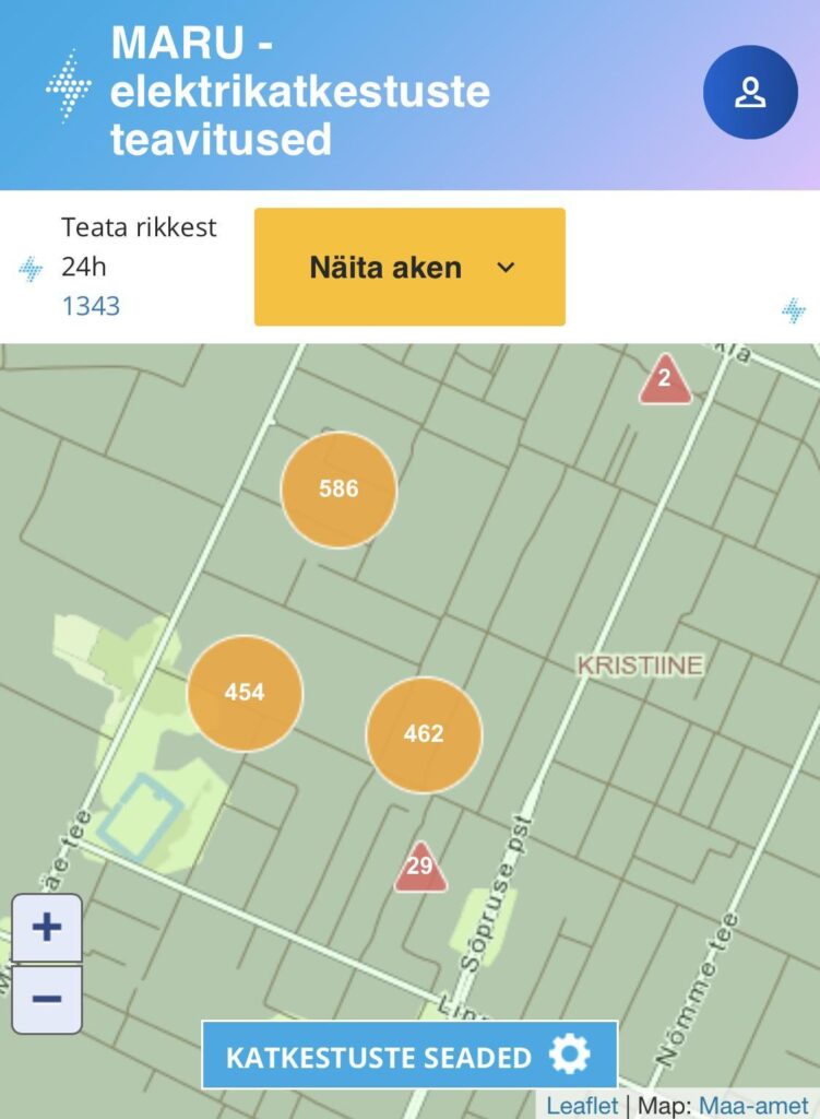 Es gibt keinen Strom