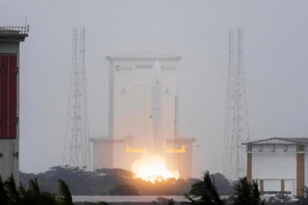 Europas neue Raketen sprengt auf der ersten kommerziellen Mission