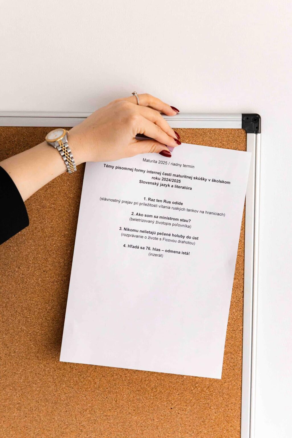 Sie entkamen dem Abschlussthemen: Die Regierung genehmigte sie, nachdem sie Verhandlungen verlangten. Welches Thema würden Sie wählen?