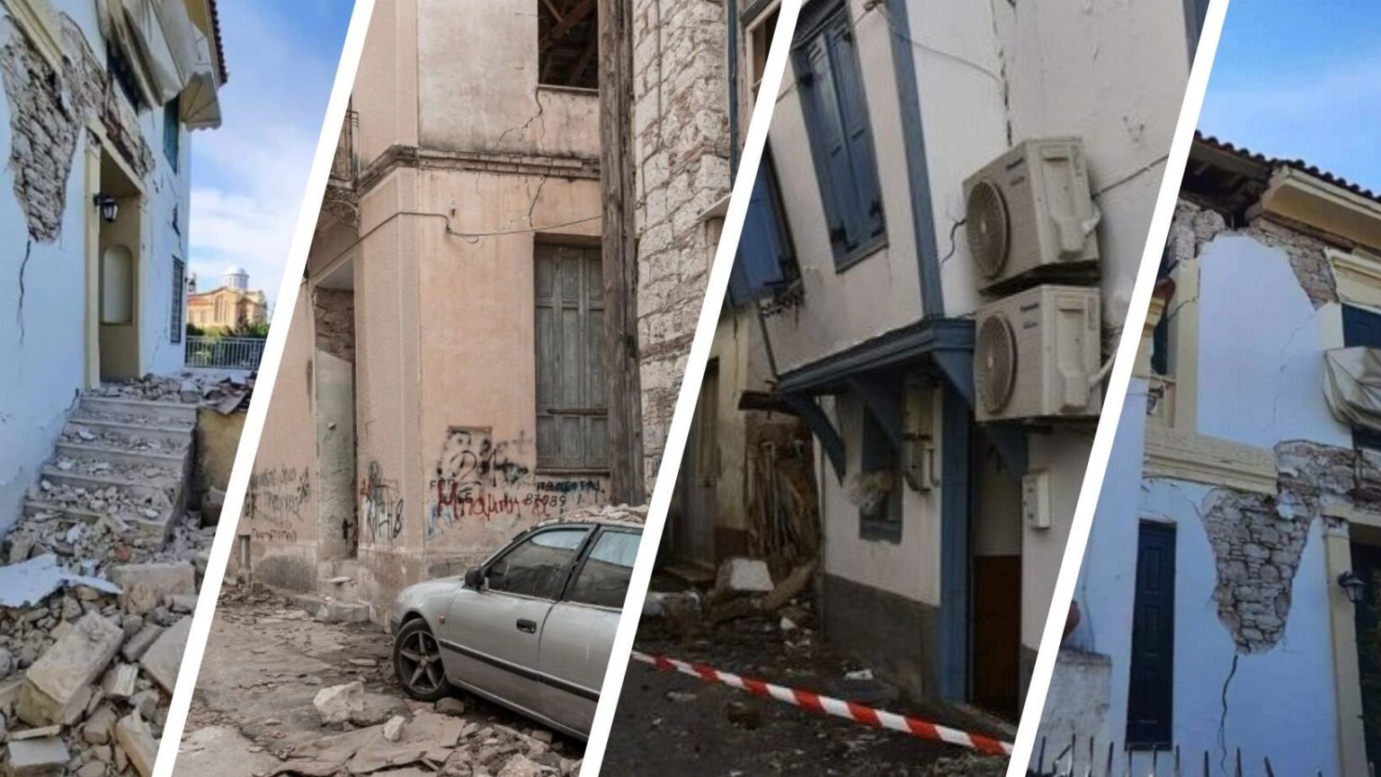 Samos und Ikaria verlieren die Erdbeben aufgrund von Enfia