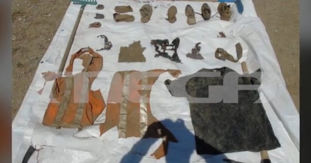 TEMPI: Dokumentarfilm Bilder nach "ungeregelt" - Menschliche Knochen zusammen mit den Trümmern der beiden Zug gefunden