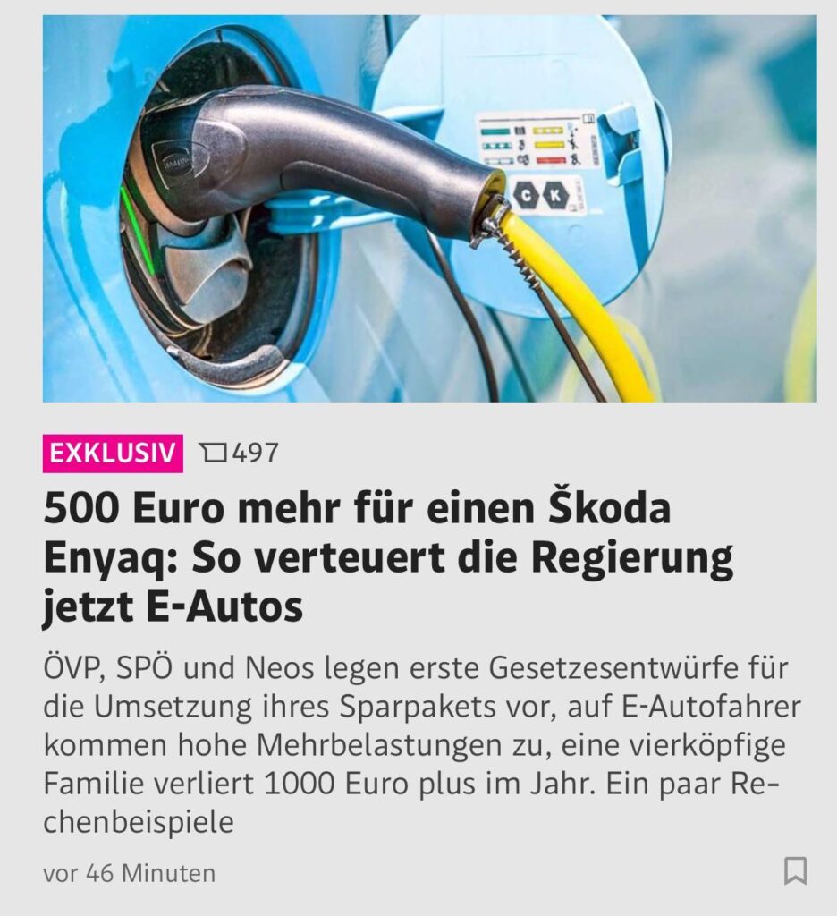 1. April 2025 wird die Kfz-Steuer für Elektroautos 1. April 2025 wird die Kfz-Steuer für Elektroautos