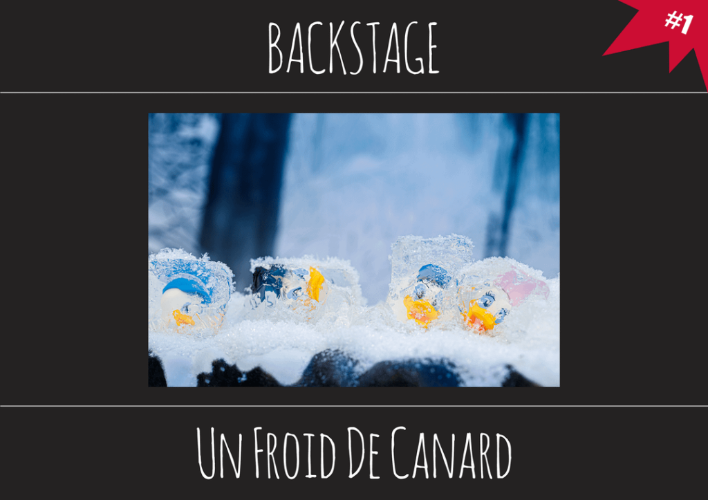 Backstage / Backstage of Expression Nr. 21: Ente Cold (nicht meine besten Backstage -Präsentationen, aber es war bereit zu posten)