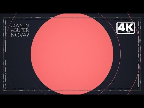 Ich machte einen kleinen Dokumentarfilm über Supernovae und den Hitze -Tod des Universums.
