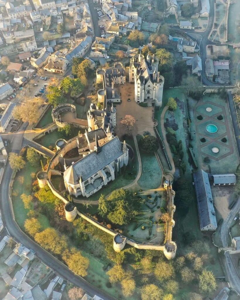 Château de Montreuil-Bellay, Maine-Et-Loire, Frankreich