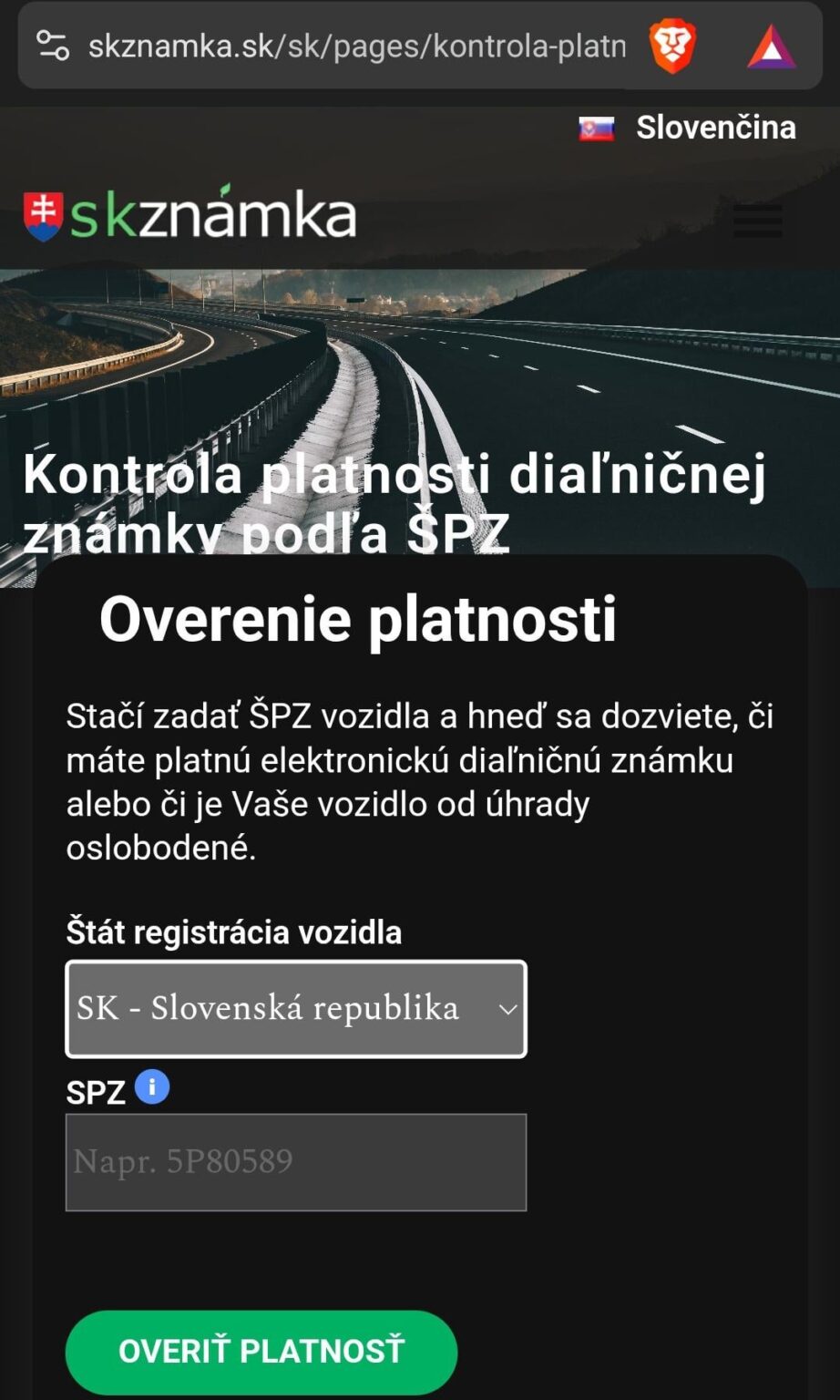 "Beispiel" Kennzeichen ...