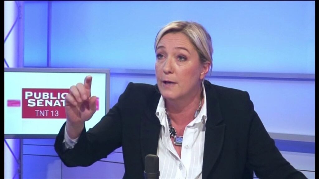 Als Marine Le Pen um eine lebenslange Beleidigung für verurteilte gewählte Beamte bat