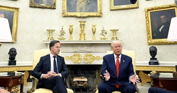 Trump droht Kanada, Grönland, neben der NATO -Chef