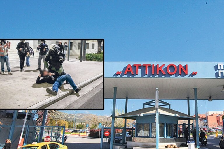 Junta und Ordner in Attika -Krankenhäusern - Der kranke Diktator forderte, dass diejenigen, die nach den Kundgebungen in Tempi medizinische Versorgung anstrebten