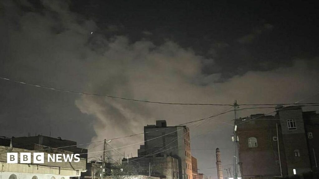 US startet Welle von Luftangriffen auf den Houthis des Jemens