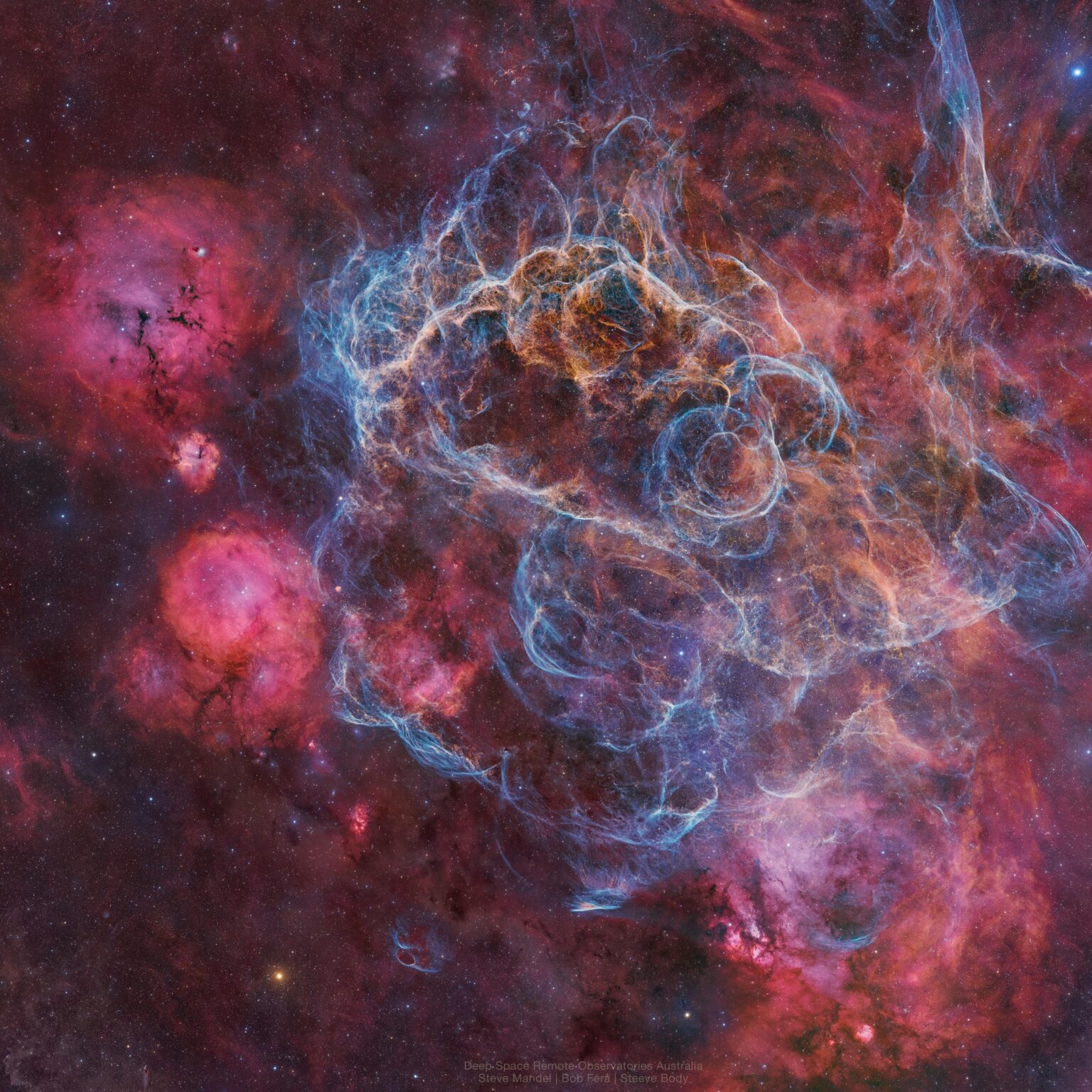 Die Folgen einer hervorragenden Explosion: der Vela Supernova -Rest