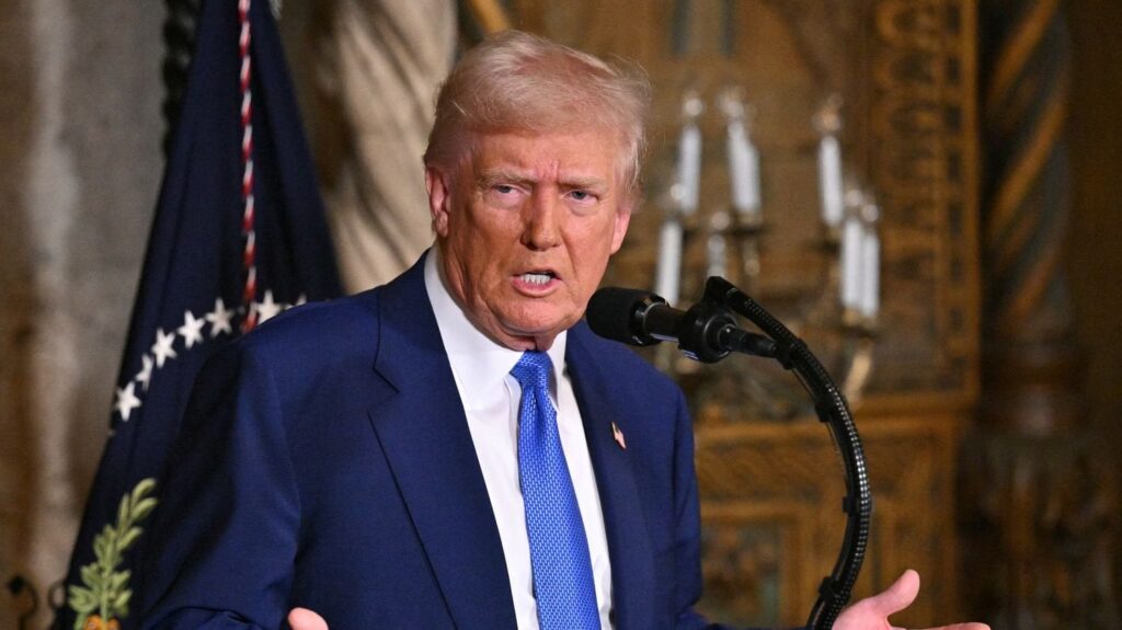 Die Amerikaner bleiben laut einer Umfrage skeptisch gegenüber Donald Trumps Politik, insbesondere in Bezug auf die Wirtschaft Die Amerikaner bleiben laut einer Umfrage skeptisch gegenüber Donald Trumps Politik, insbesondere in Bezug auf die Wirtschaft