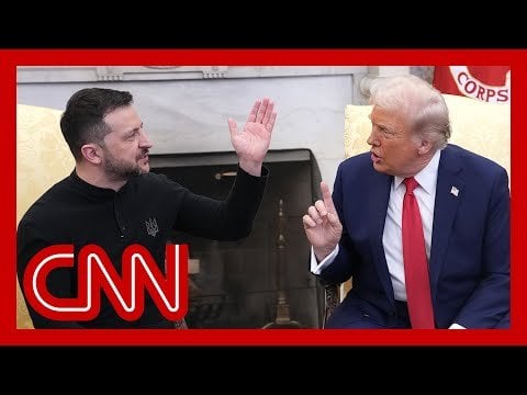 JD Vance und Trump trampeln Zelensky vor dem World Television Broadcasting