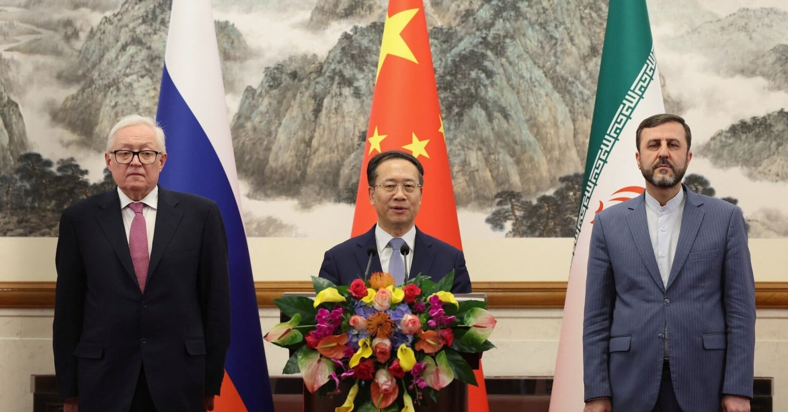China, Russland zurück, den Iran, als Trump Teheran auf Atomgespräche drückt, betonte "gegenseitiger Respekt" vor Bedrohung und Einschüchterung