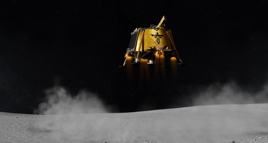 Firefly Aerospace landete gerade erfolgreich die erste voll private Mondlander Blue Ghost Mission