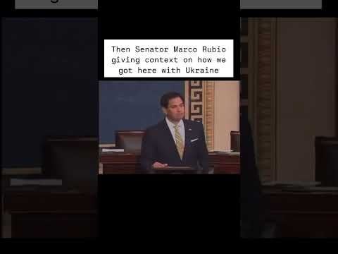 Warum konnte Rubio nicht dasselbe sagen, als Trump Zelenski traf?