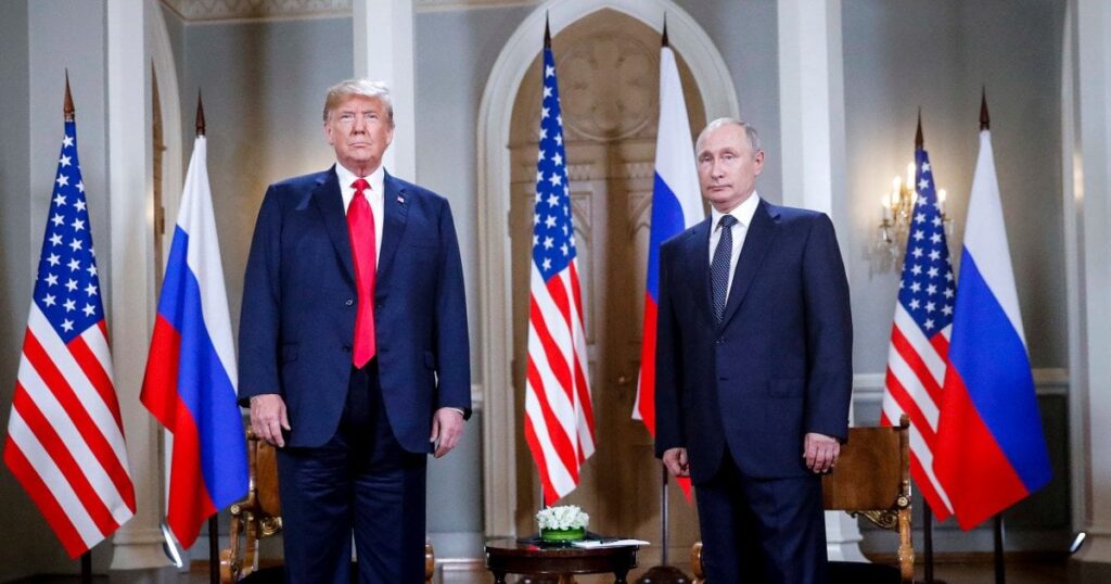 Trump droht Russland, Russland in großem Umfang zu sankten, bis ein Friedensabkommen mit der Ukraine erreicht ist