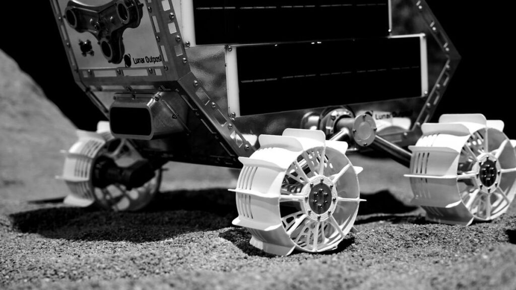 1. amerikanischer Roboter -Mondrover wird heute auf dem Mond landen