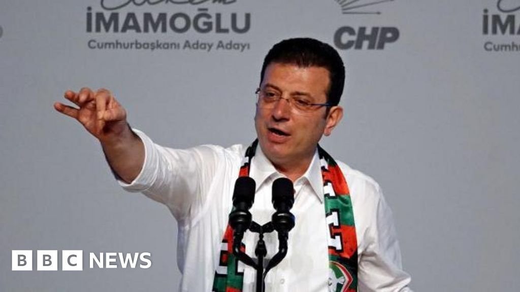 Ekrem Imamoglu: Proteste in der Türkei, nachdem Erdogan -Rivale verhaftet wurde